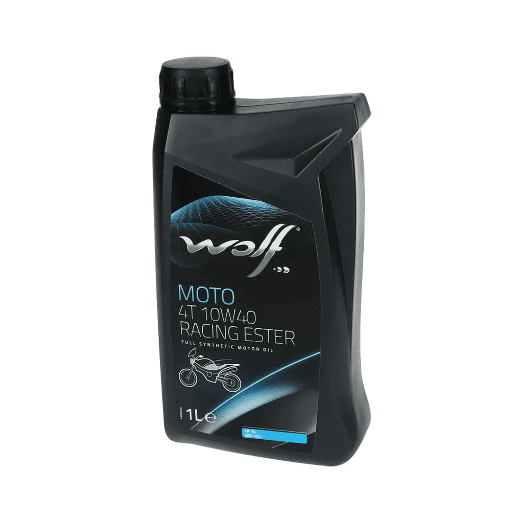 Aceite Wolf Racing 4T 10W40 éster 1 L