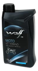 Imagen principal de ACEITE MOTO 4T 10W40 1L SEMISINTETICO WOLF