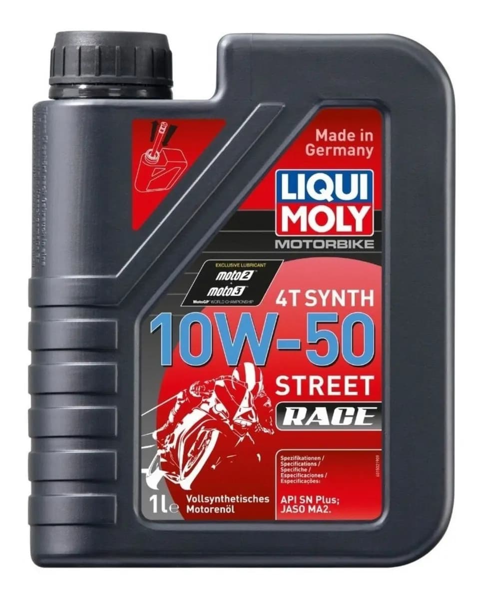 ACEITE SINTETICO 10W50 RACE STREET LIQUI MOLY