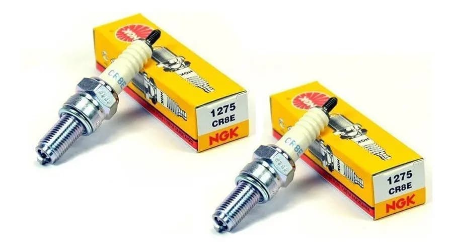 Juego de 2 bujías NGK CR8E