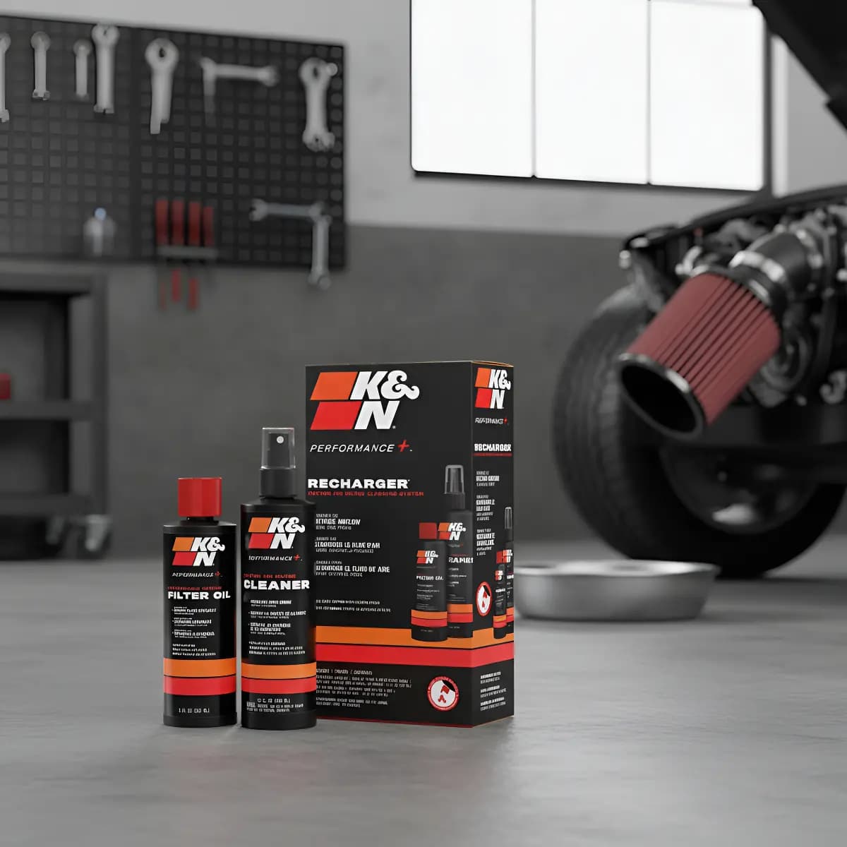 KIT DE SERVICIO SPRAY PARA CUIDADO DE FI / K&N 99-5050