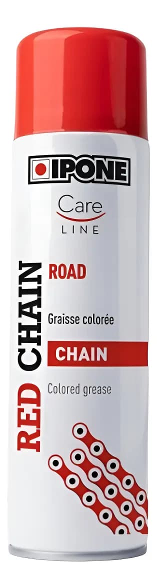 LUBRICANTE IPONE COLOR RED CHAIN 12x250ml