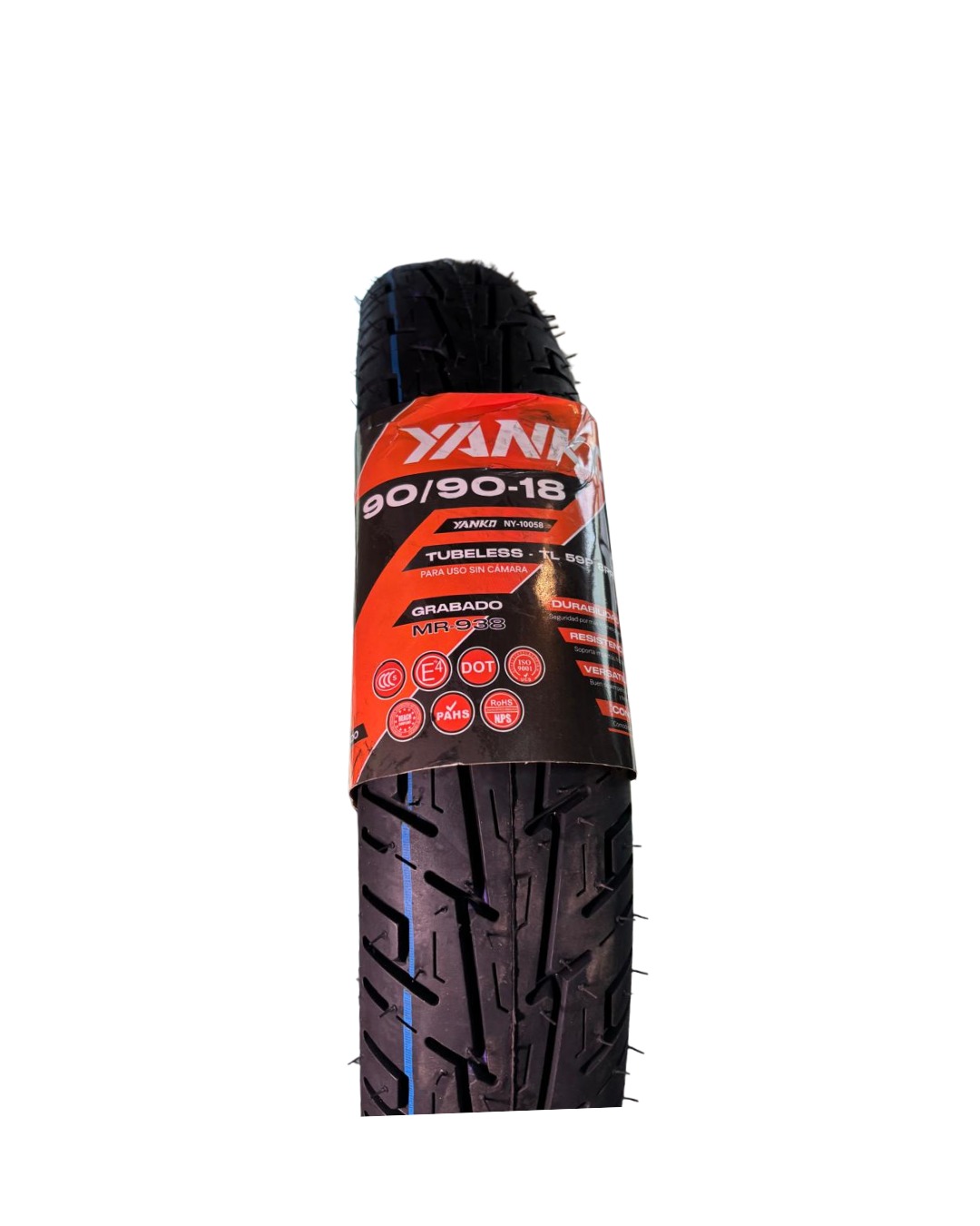 Neumático Yanko MR-938 Reforzado 90/90-18 (59P)