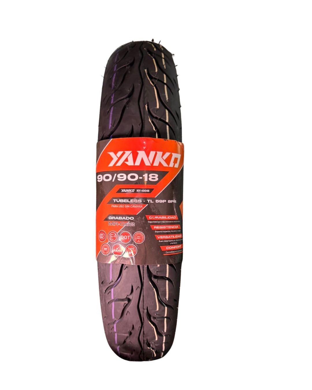 Neumático Yanko MR-062 90/90-18 (59P)