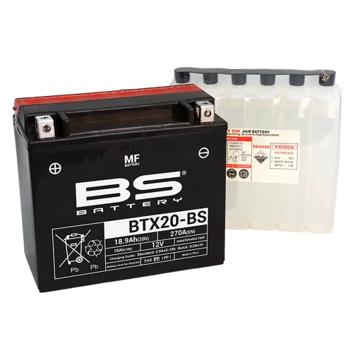 Batería de moto YTX20-BS / BTX20-BS / HTX20-BS Bs Battery
