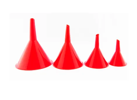 Set 4 embudos para mantenimiento de moto