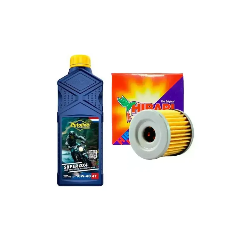 Kit Mantención Putoline 10w40 + Filtro Hibari