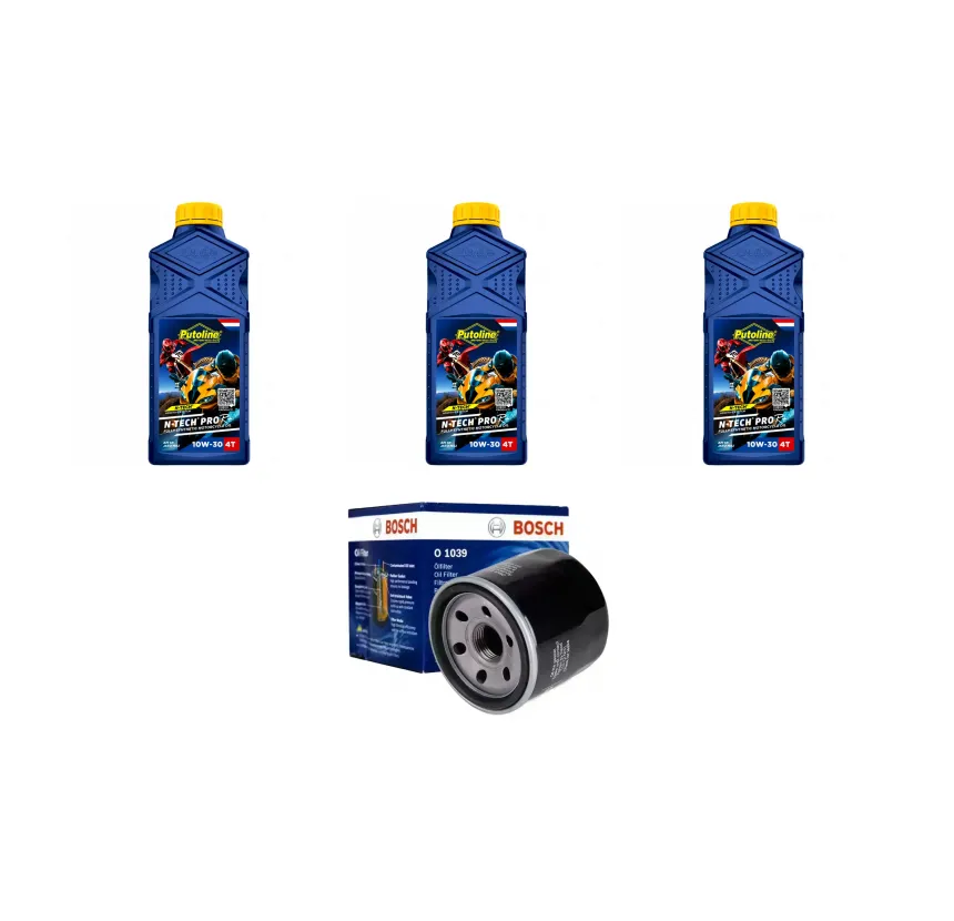 Kit Mantención 3L Putoline 10w30 + Filtro Bosch