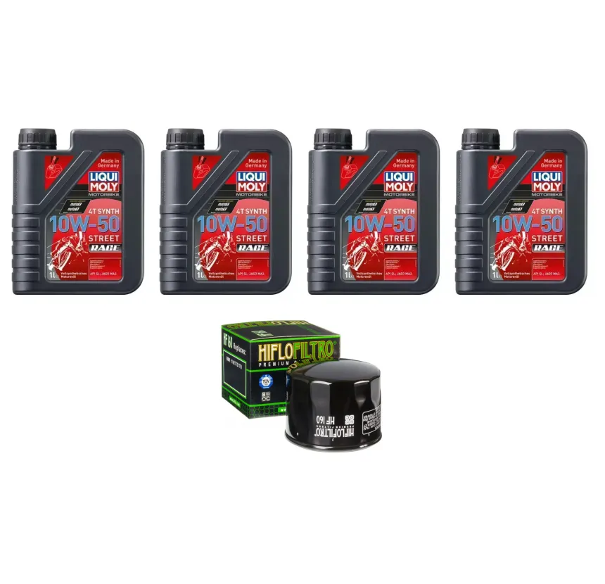Kit Mantención 4L Liqui-moly Full Sintético 10w50 + Filtro Premium