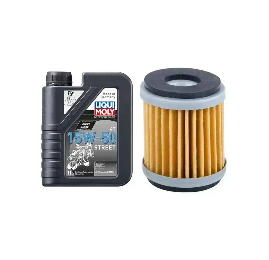 Kit Mantención Liqui-moly Sintético 15w50 + Filtro Hibari