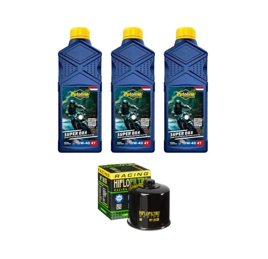 Kit Mantención 3L Putoline 10w40 + Filtro K&N