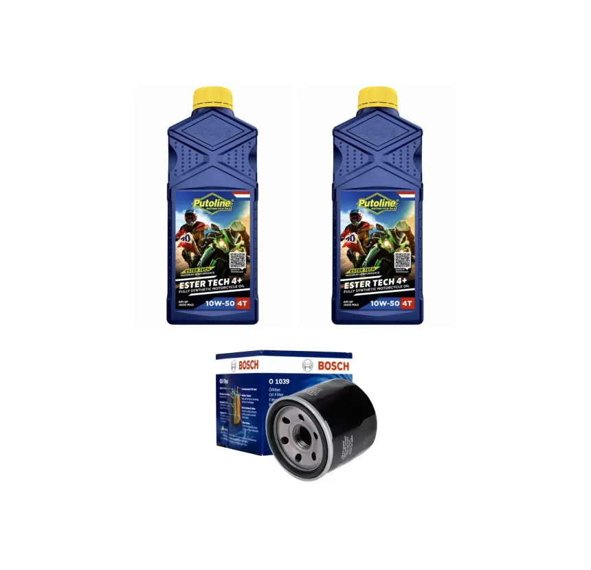 Kit Mantención 2L Putoline Full 10w50 + Filtro Bosch