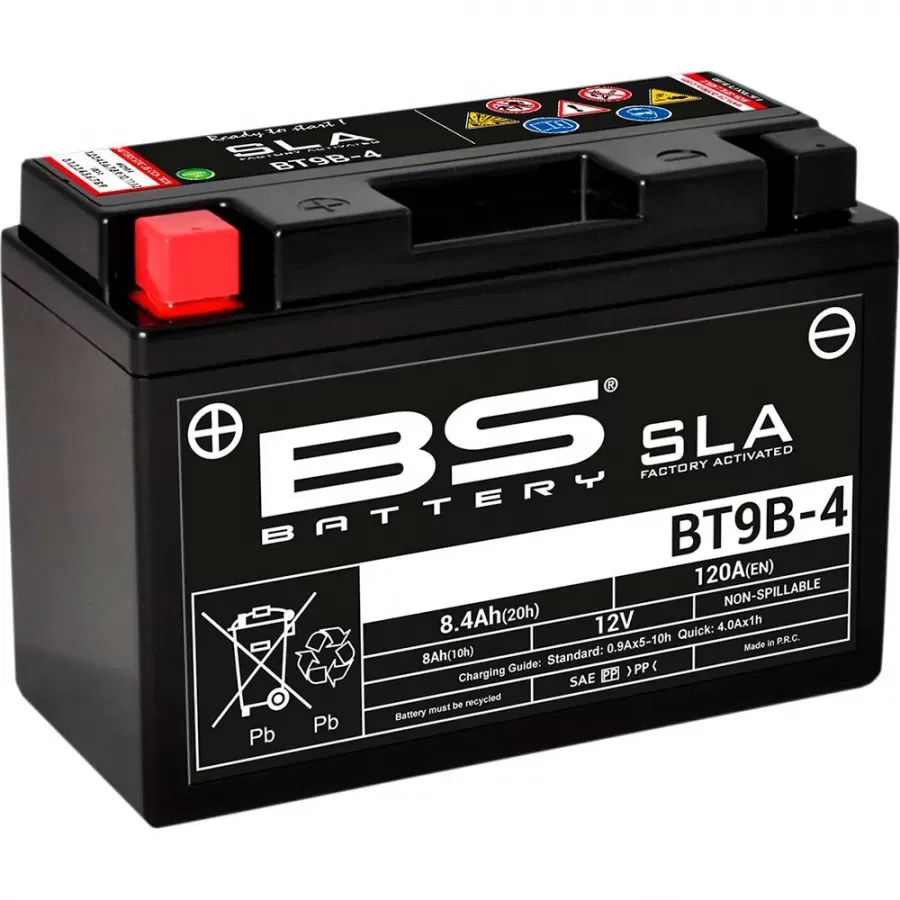 Batería BS Battery YT9B-4 (BT9B-4) SLA activada