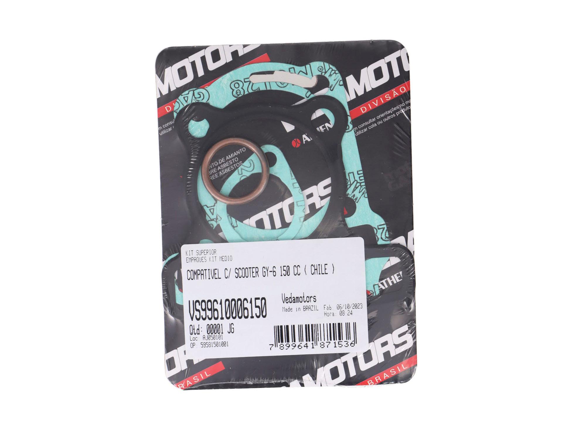 Kit Medio Empaques Moto China Scooter Gy-6 150