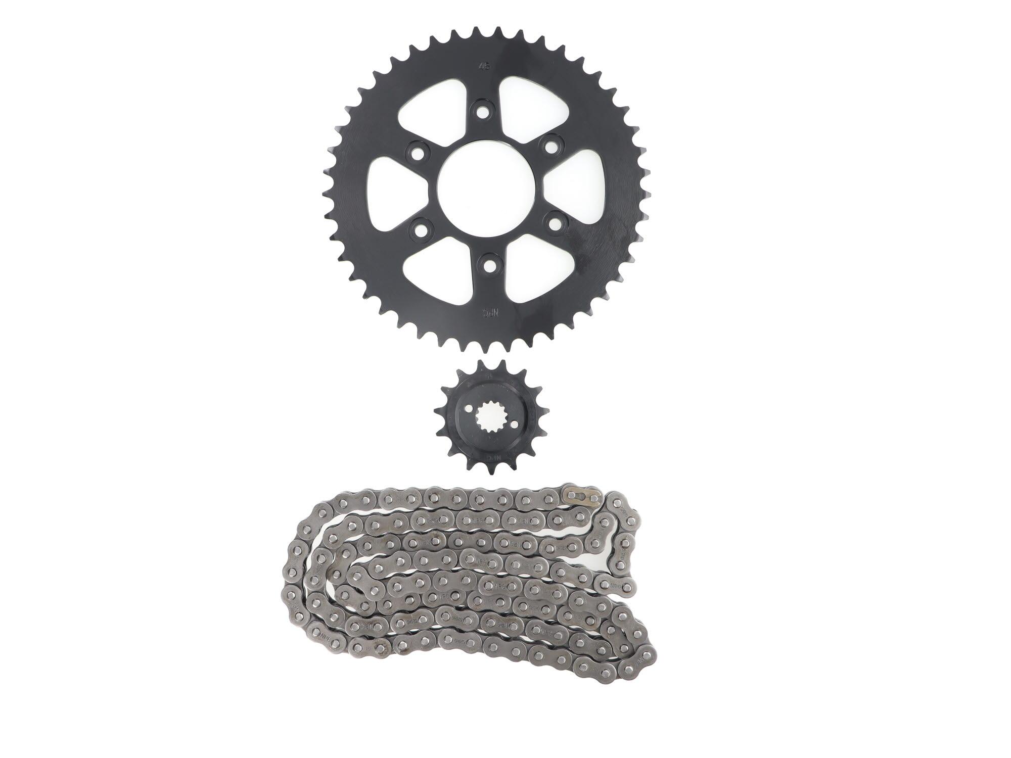 Kit Transmision Bajaj Dominar 400 (15/45) (520H-120/Or) (O-Ring)