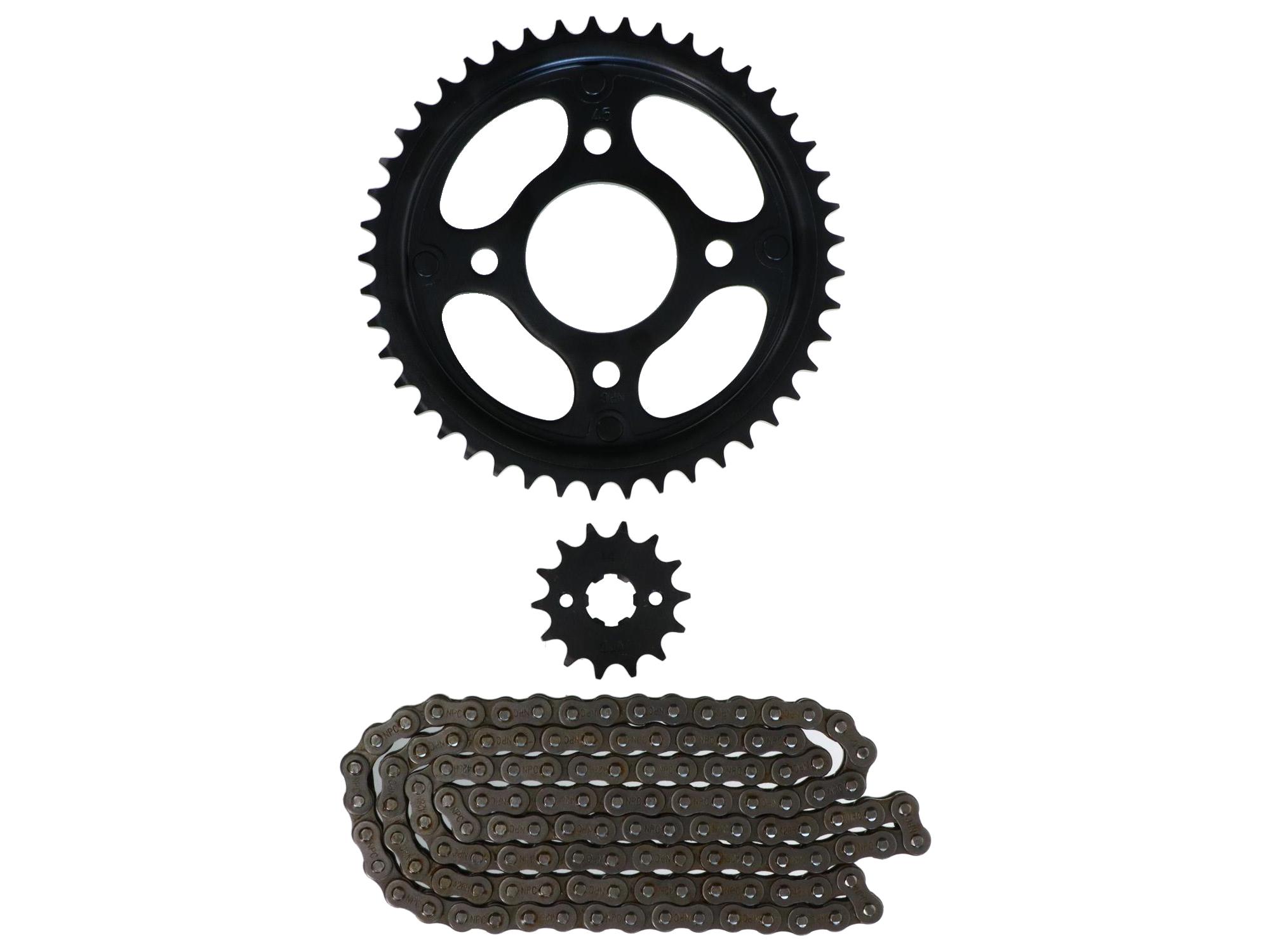 Kit Transmision Honda Cb125 Power (14T / 45T) (428Hx120)