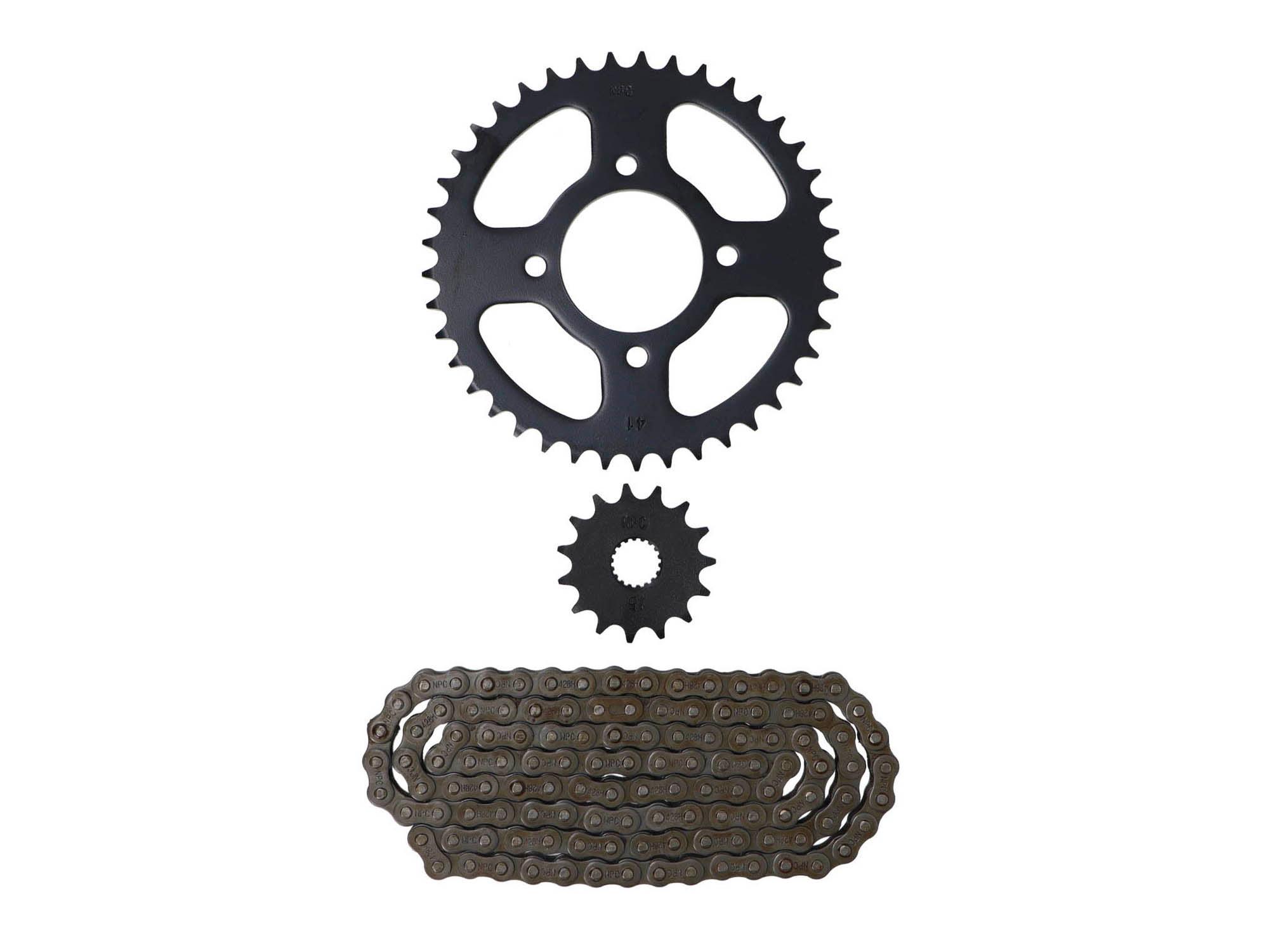 Kit Transmision Suzuki Gn125H (15/41) (428Hx-120)