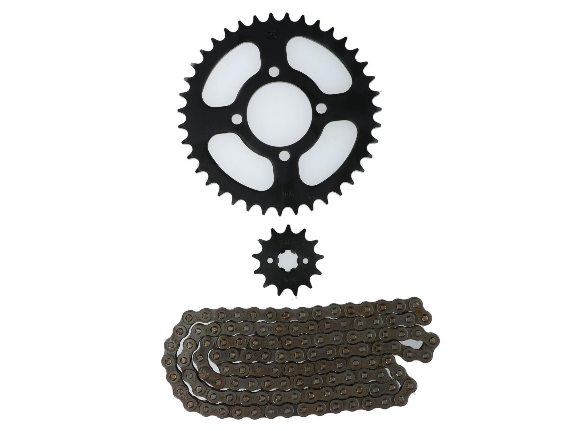 Kit Transmision Tvs Sport 100 (13T+39T) (428X120)