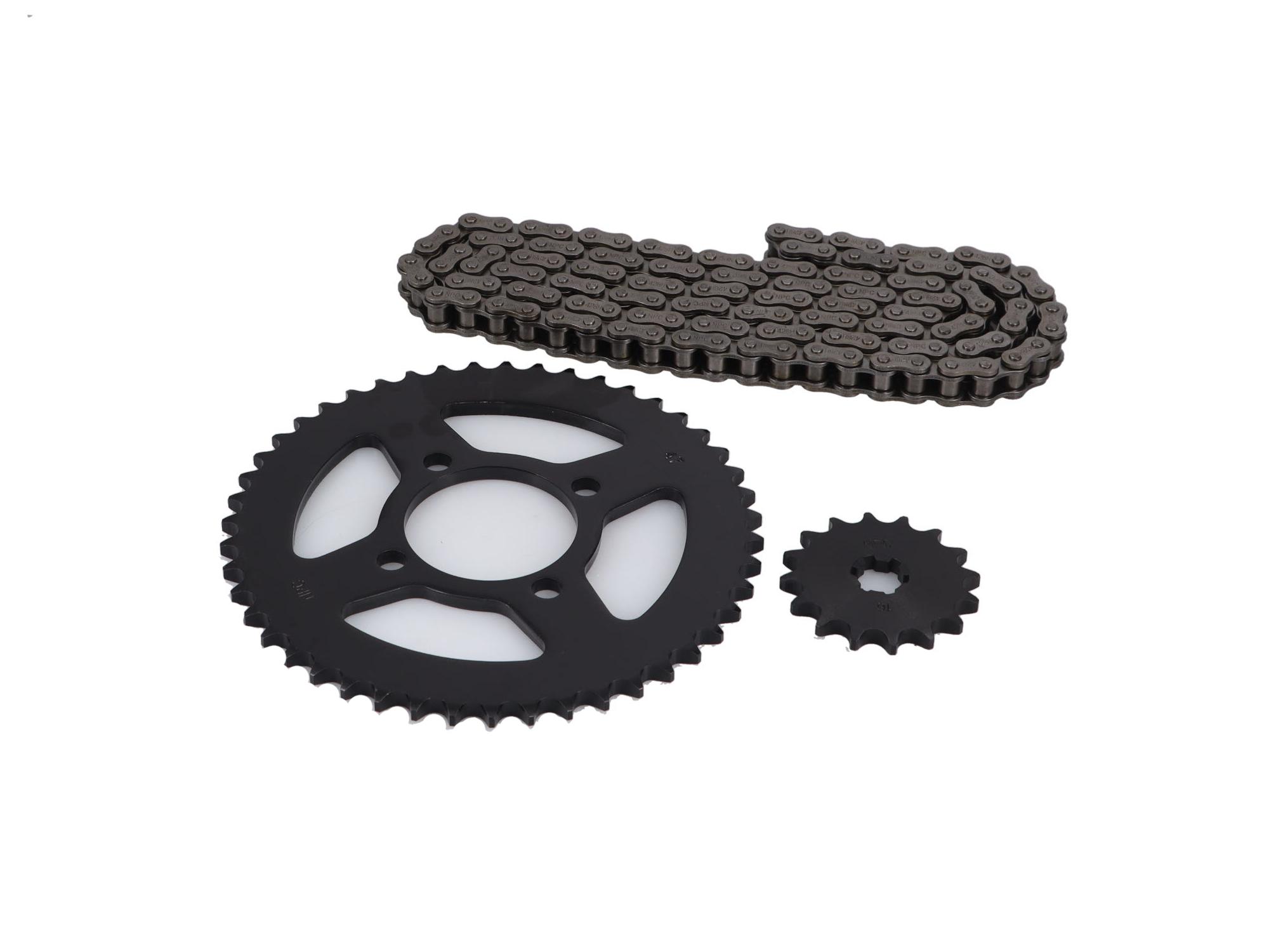 Kit Transmision Yamaha Xtz125 4 Huecos (16T+47T) (428Hx132)