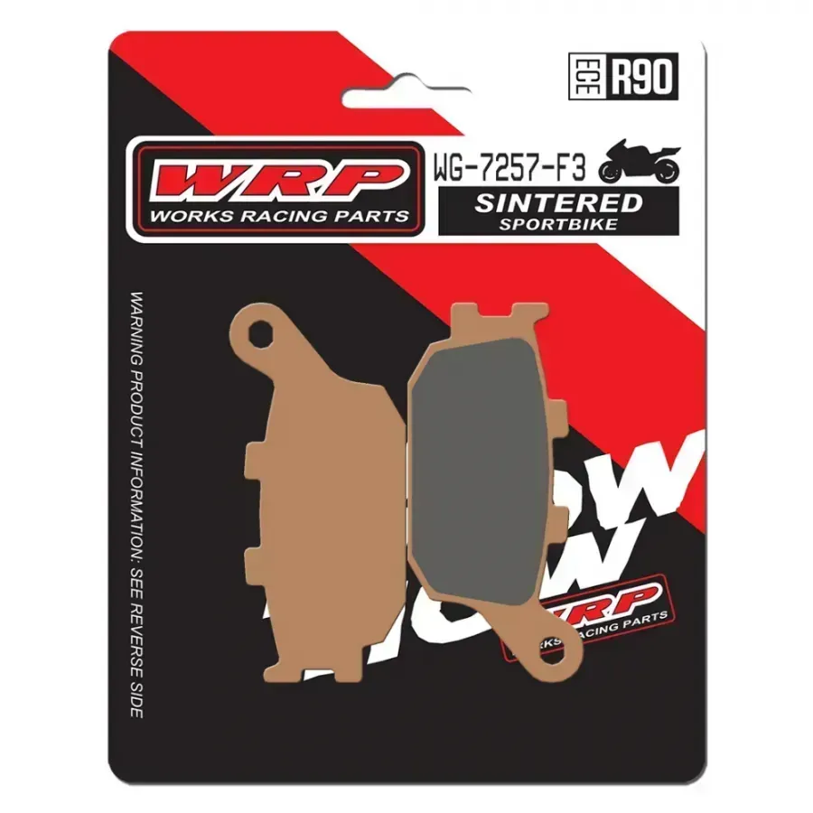 Pastilla Trasera MT07/MT09/MT10/R6/R7/F6/FZ8/FZ1/XJ6 - WRP