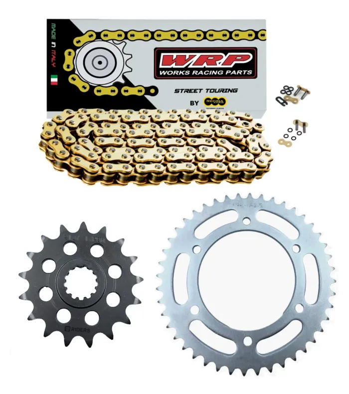 Kit de arrastre Benelli Trk 502x WRP Zring Cadena Dorada