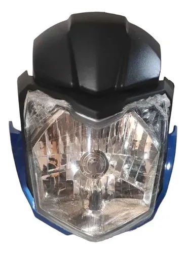 Foco Delantero Con Mascara Yamaha Xtz-125 Azul