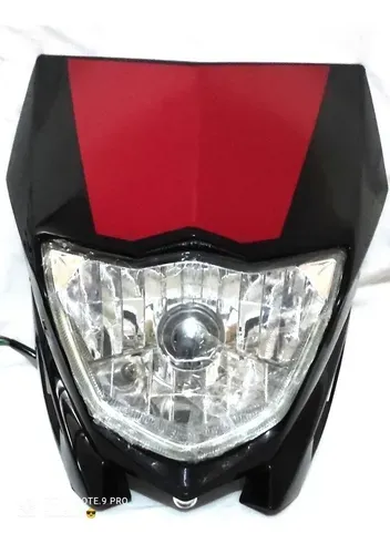 Foco Delantero Con Mascara Yamaha Xtz-125 Negra