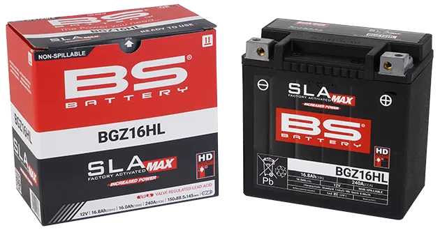Batería de moto Harley Davidson - BS Battery BGZ16HL