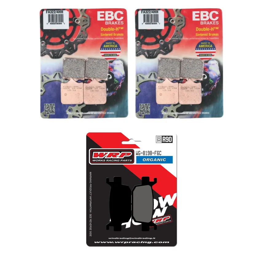 Juego Pastillas Benelli Trk 502