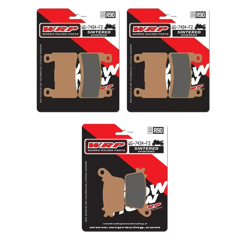 Juego Pastillas Kawasaki ZX6R 2013-2025