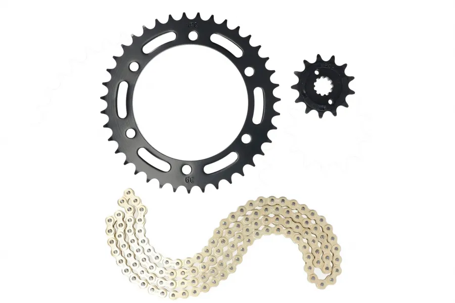 Kit arrastre Honda XRE 300 - Dorado NPC