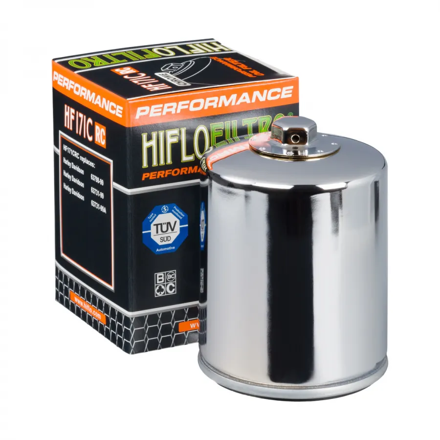 Filtro de aceite HARLEY FAT BOY CROMADO
