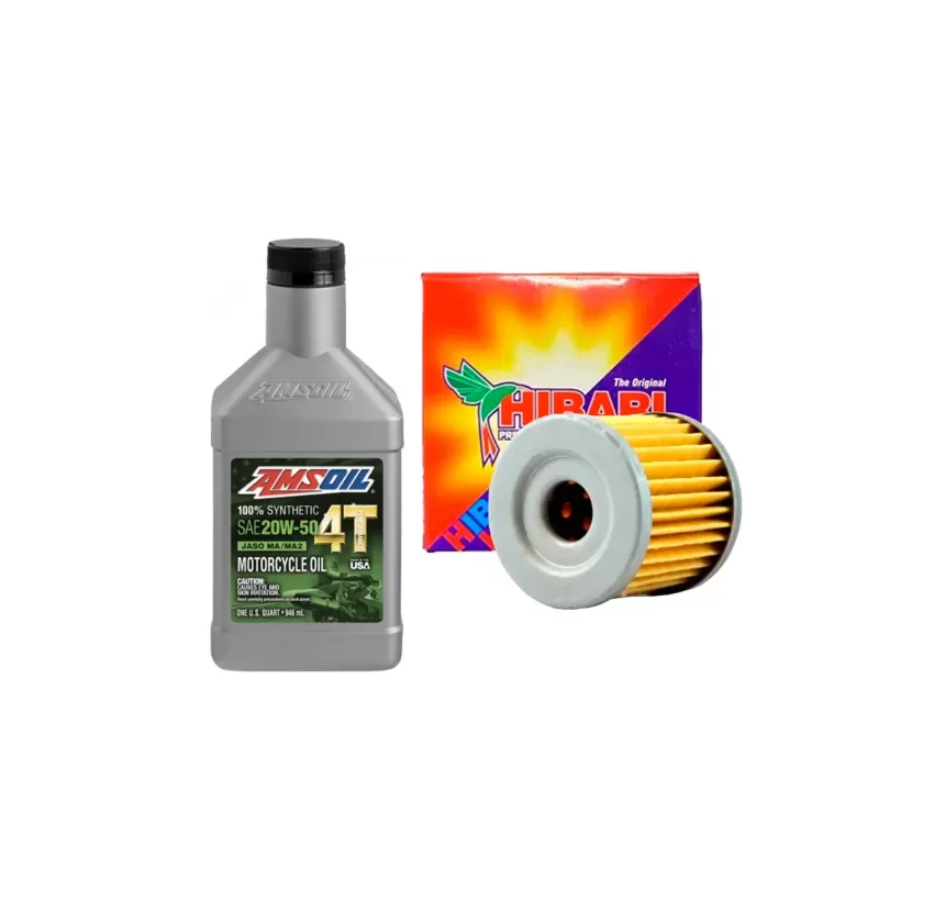 Kit Mantención Amsoil Full 20w50 + Filtro