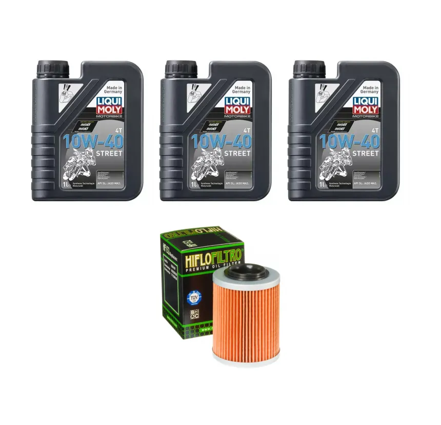 Kit Mantención 3L Liqui-moly Sintético 10w40 + Filtro