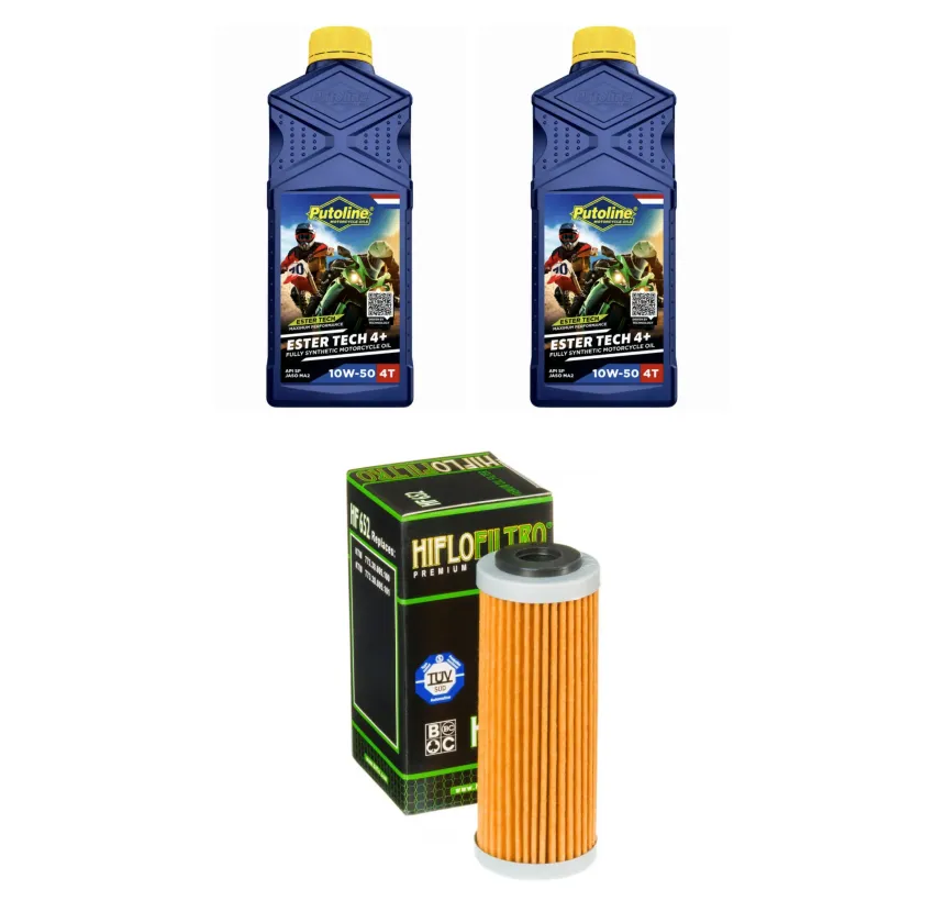 Kit Mantención 2L Putoline Full 10w50 + Filtro