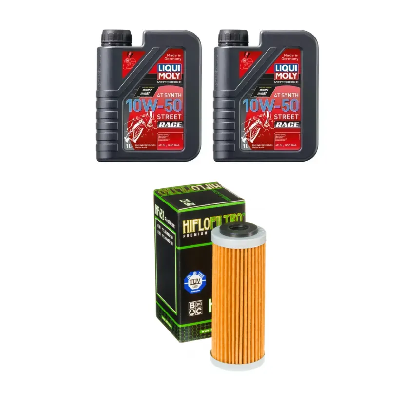 Kit Mantención 2L Liqui-moly Full 10w50 + Filtro