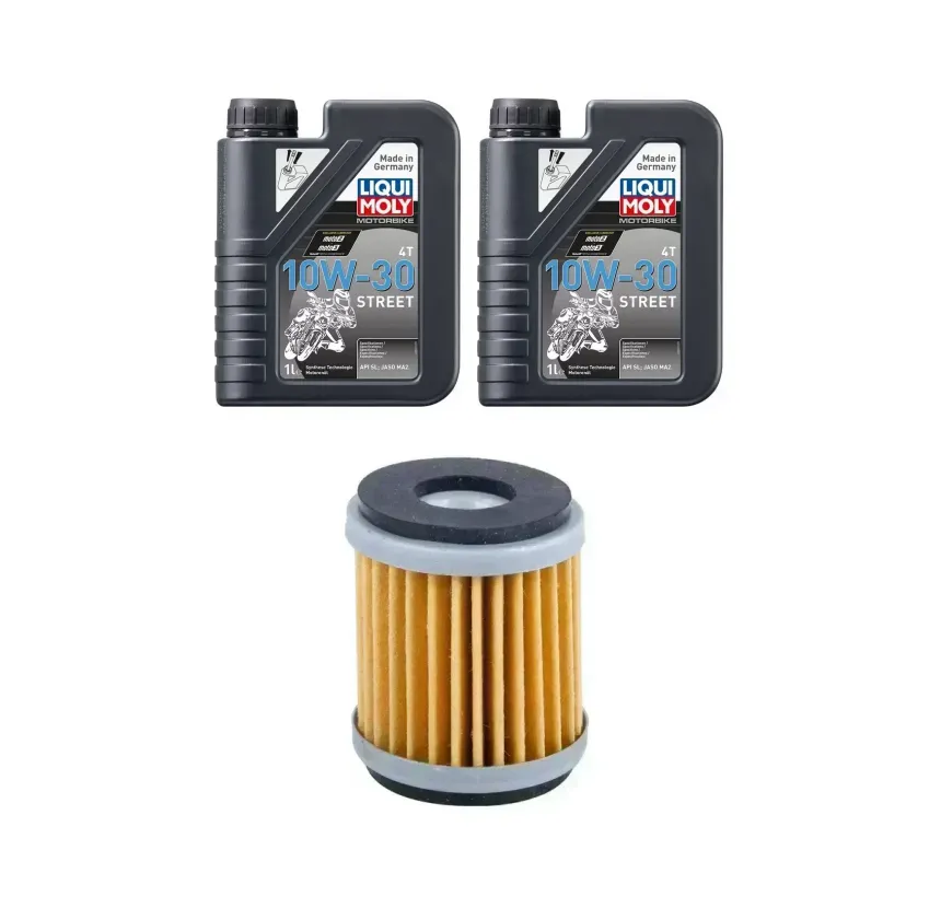 Kit Mantención 2L Liqui-moly Sintético 10w30 + Filtro