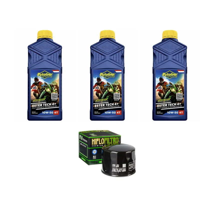 Kit Mantención 3L Putoline Full 10w50 + Filtro