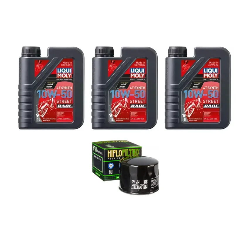 Kit Mantención 3L Liqui-moly Full 10w50 + Filtro