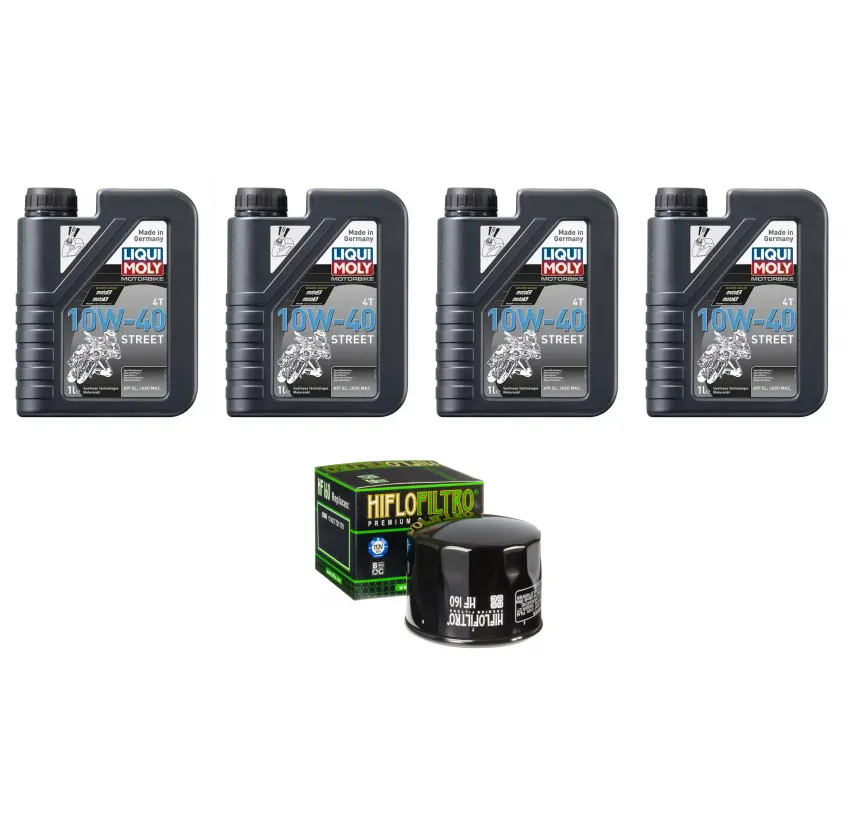 Kit Mantención 4L Liqui-moly Sintético 10w40 + Filtro