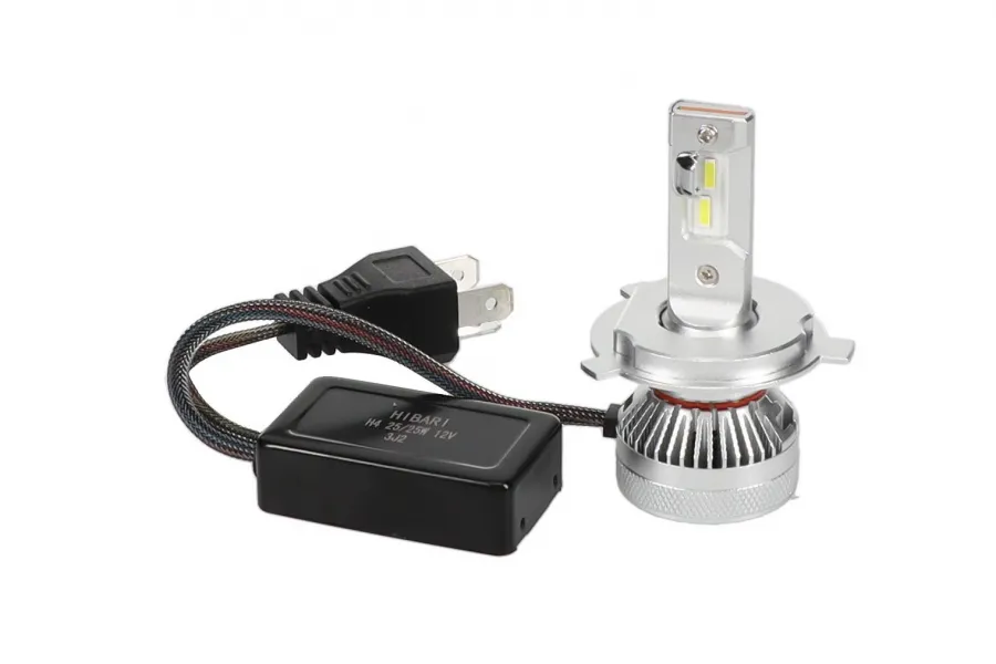 AMPOLLETA H4 FARO DELANTERO AUTO/MOTO LED ECONOMICO X2