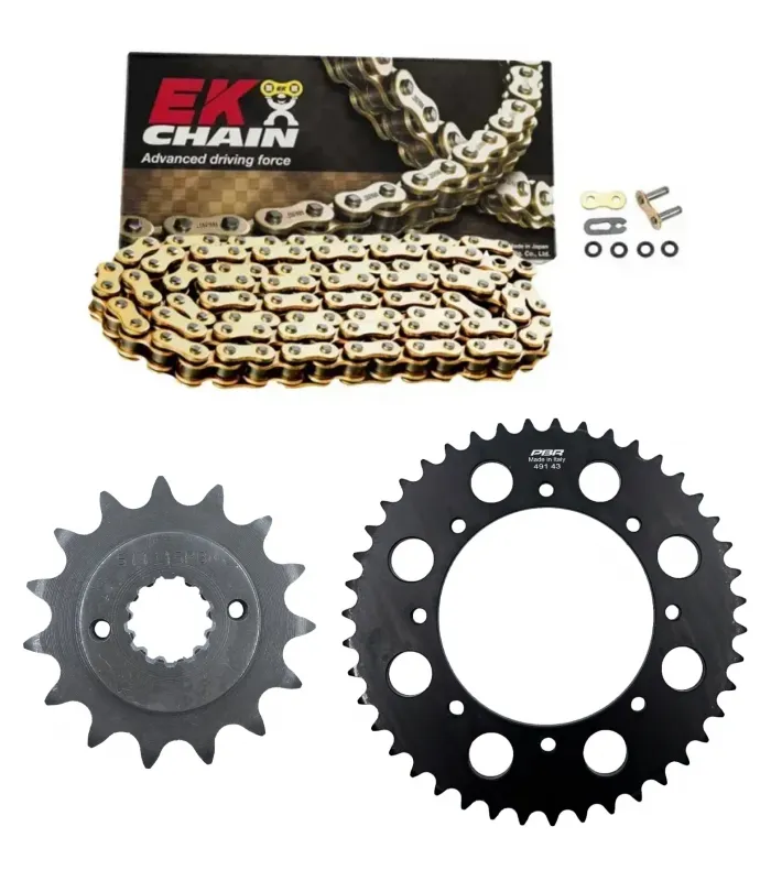 Kit de transmisión Kawasaki KLR650 1990 - 2018