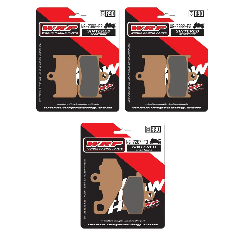 Juego Pastillas Kawasaki Z1000 2003-2006