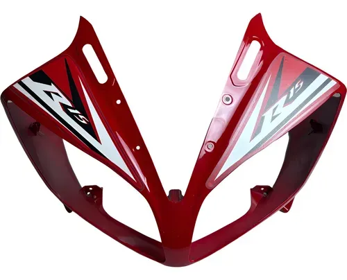 Mascara Foco delantero Yamaha R15 Rojo v2