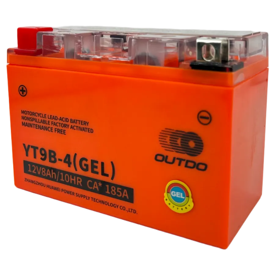 Batería Gel 12v 8Ah YT9B-BS / YT9B-4 Outdo