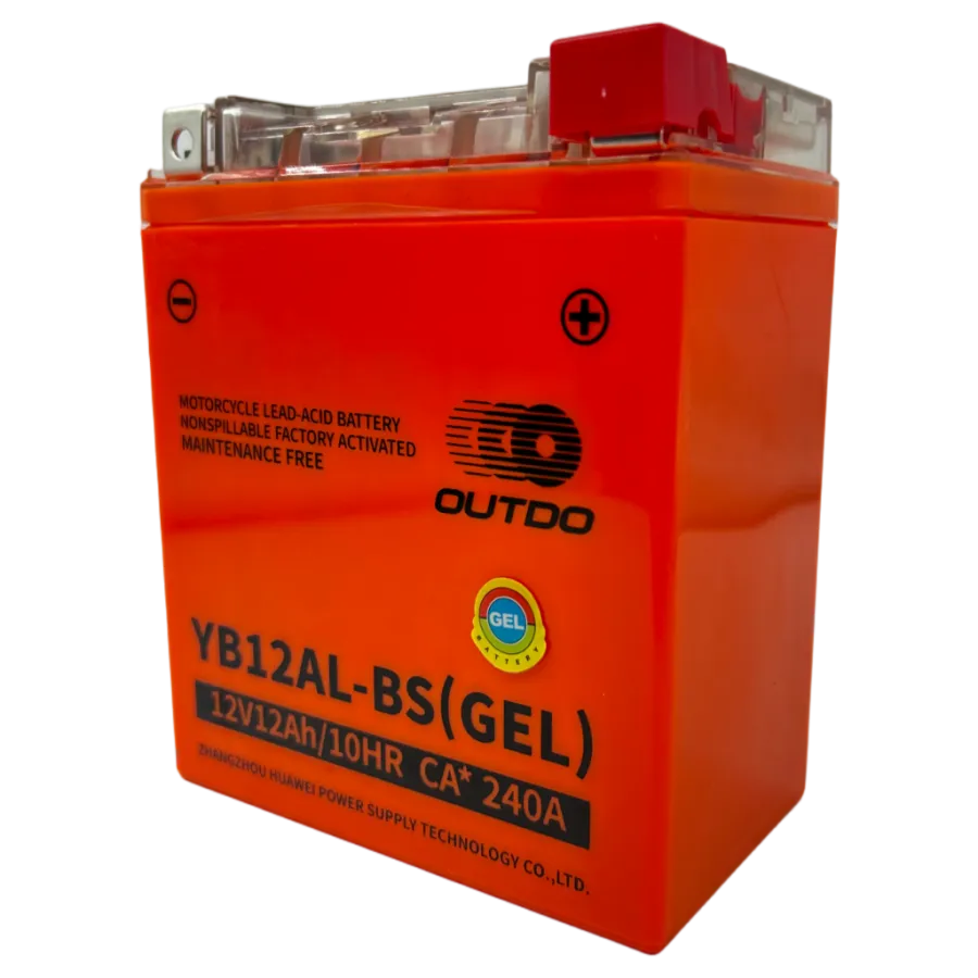 Batería de Gel 12v12Ah YB12AL-BS Outdo