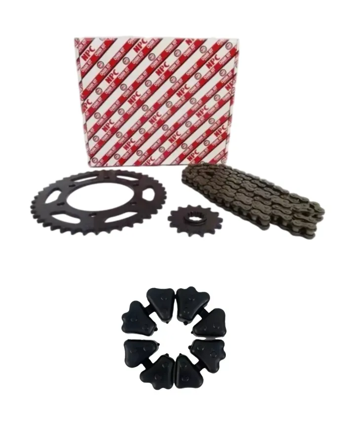 Kit De Transmisión + Dampers Honda Cb190r