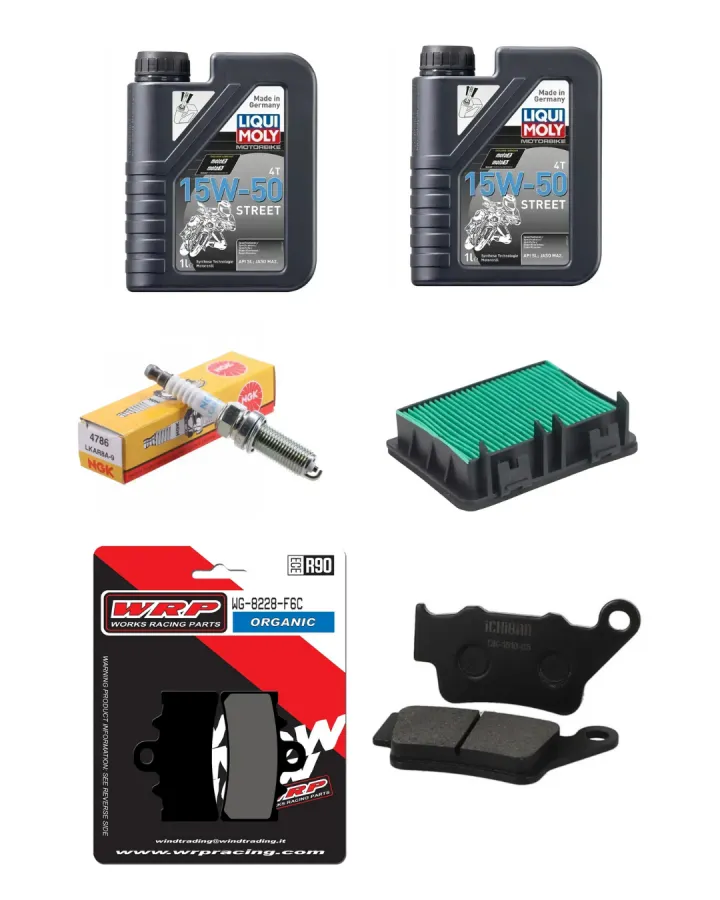 Kit mantención completa Duke 200 / NG / RC