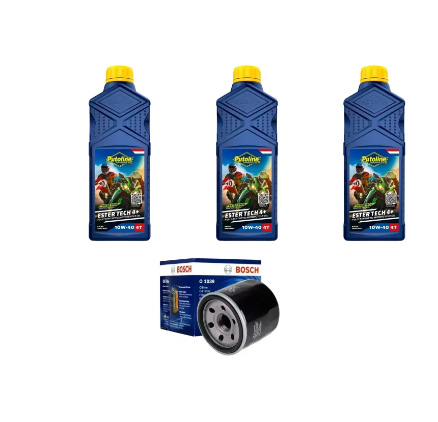 Kit Full Mantención (10w-40) Kawasaki Versys 300/ 650 / Er6n