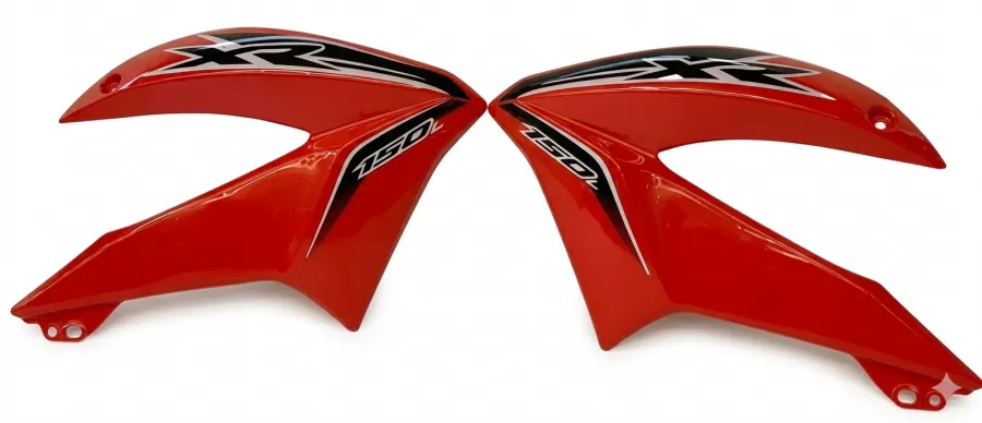 ALETAS CUBRE ESTANQUE HONDA XR-150 ROJO